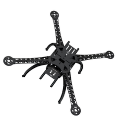Simplifly S500 Multi Rotor Air PCB Frame with High Landing Gear for FPV Quadcopter - Robocraze