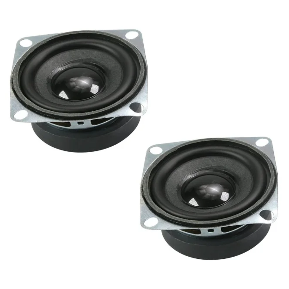 3W 4 Ohm 2 Inch Full Range Stereo Audio Speaker Woofer -Electronic Modules -Audio Components -Speakers -Robocraze