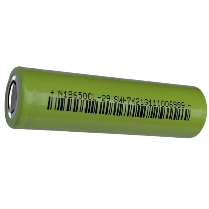 3.7V 2900mAh 18650 Battery – High-capacity rechargeable battery. -Lithium Battery -Robocraze