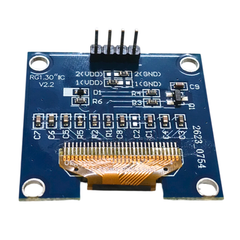 1.3" I2C OLED Display 4pin Blue – OLED screen for Arduino, ESP32 & projects -OLED Display -Robocraze