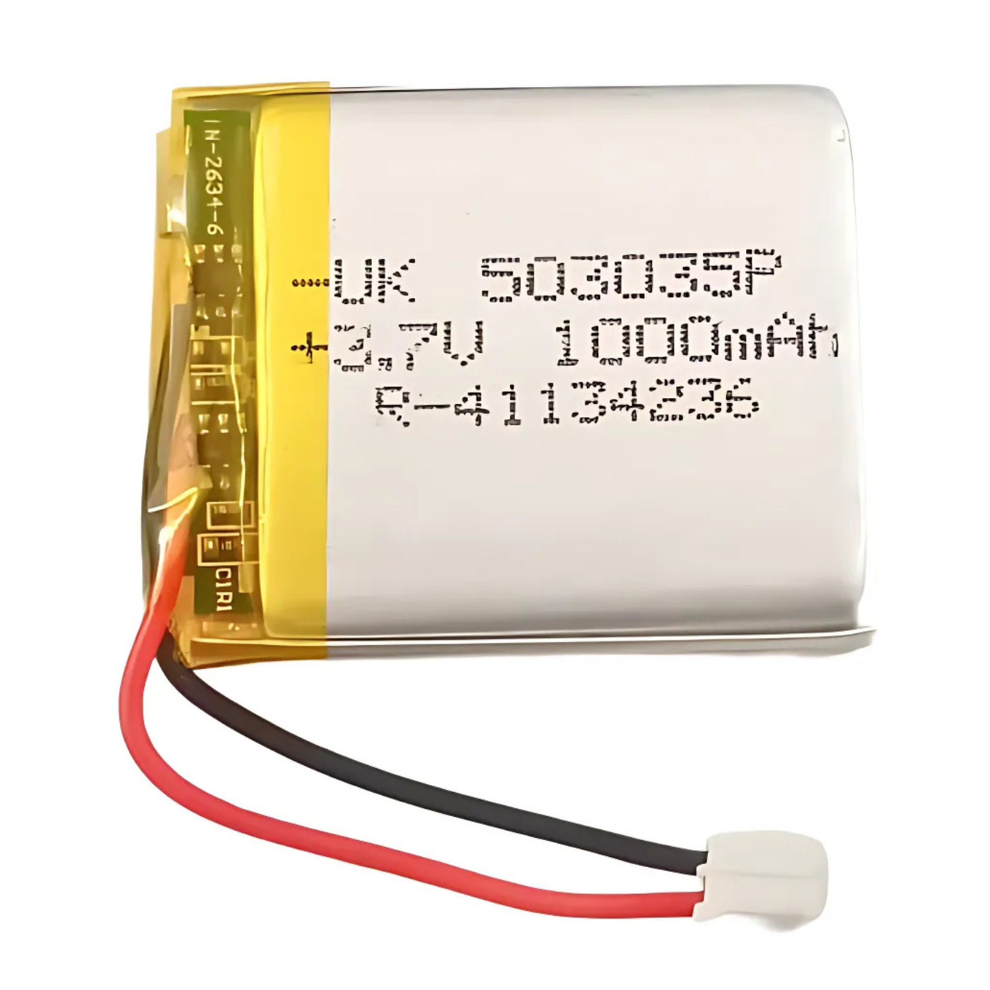 Witty Fox 1000mAh Rechargeable 3.7v LiPo Battery -Drone Battery -Robocraze