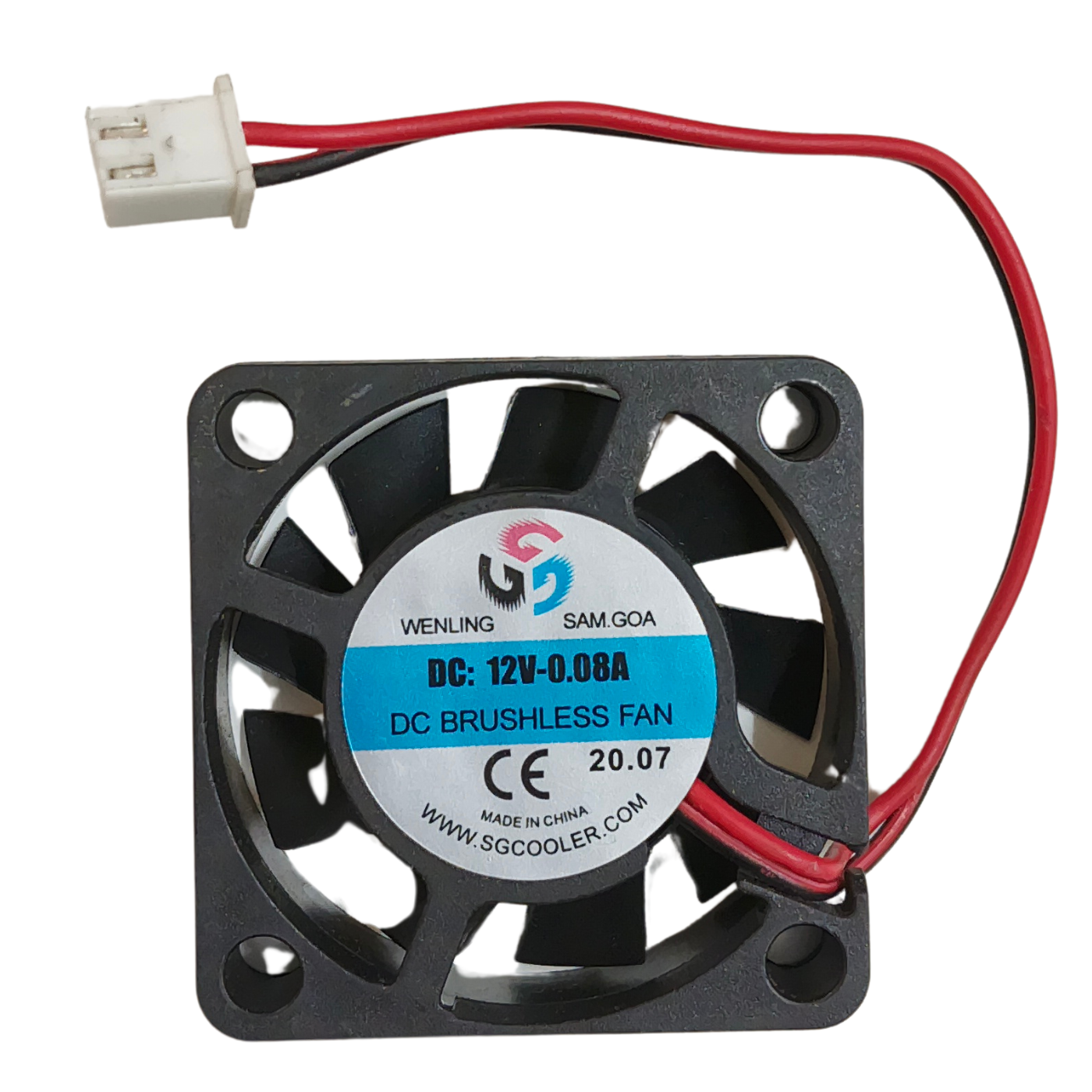 12V Brushless DC Fan - 4010 -Motors & Mechanical -DC Fans -Robocraze