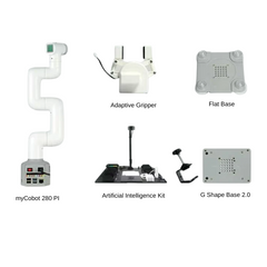 MyCobot 280 Raspberry Pi 2023 6-DOF Robotic Arm – AI-powered DIY Kits, STEM Kits, Robot Kits -Robocraze
