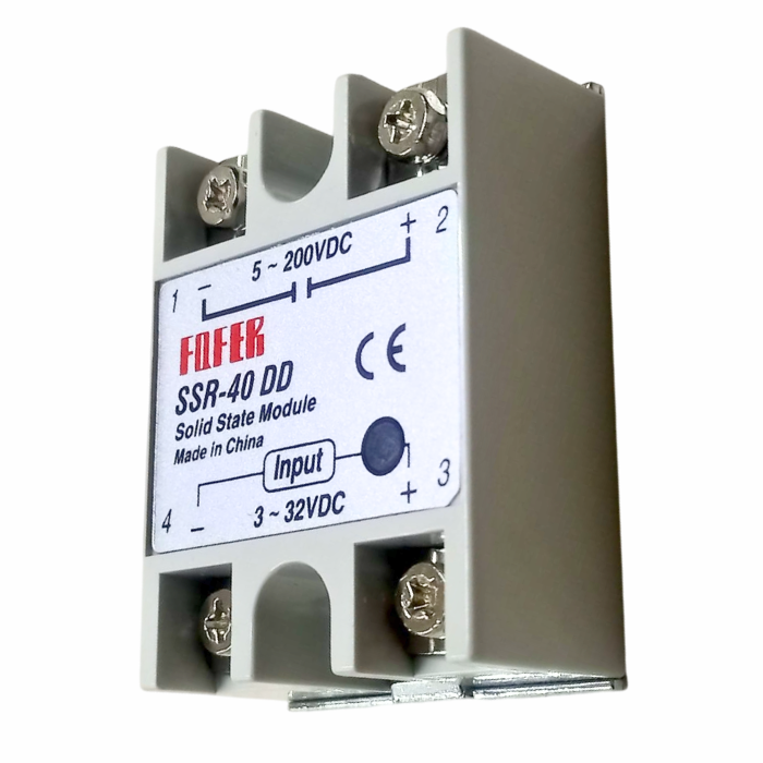 SSR-40DD DC 3-32V Input to DC 5-200V Solid state relay