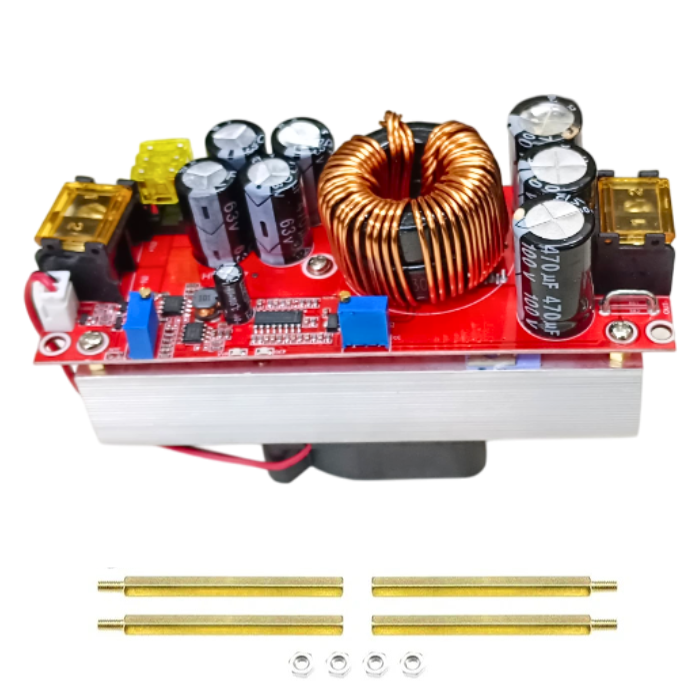 1800W 40A DC to DC Adjustable Power Supply Step Up Module -Batteries & Power Supply -Buck/Boost -Robocraze