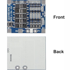 Flash 4S 30A 148V Li-Ion Lithium 18650 Battery Protection Board