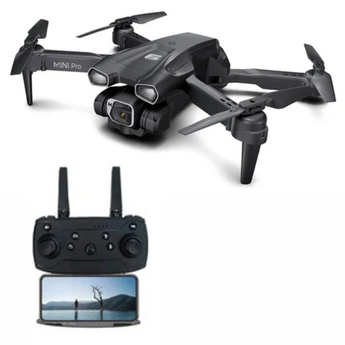 H66 Mini 4K HD Foldable RC Drone – Optical flow quadcopter with dual cameras. -DIY Drone Kits -Robocraze