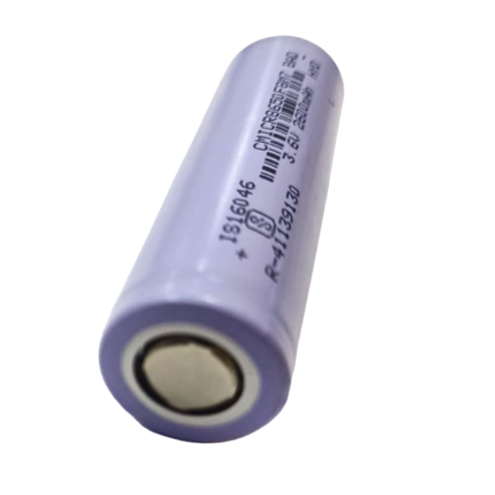 3.6V 2600mAh 18650 Battery – Reliable Li-ion battery with 3.6V output. -Lithium Battery -Robocraze