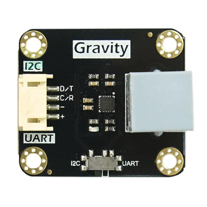 DFRobot Gravity Tipping Bucket Rainfall Sensor Module - I2C & UART -Raindrop Sensor -Robocraze