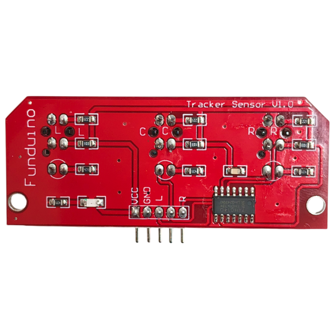 3 Channel IR Infrared CTRT5000 Line Detection Module – Compact IR sensor for robotics. -IR Distance Sensor -Robocraze