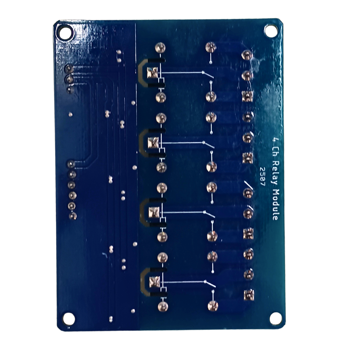 4-Channel 5V Relay Board – 4-channel 5V relay board for electronics projects. -Relay Module -Robocraze