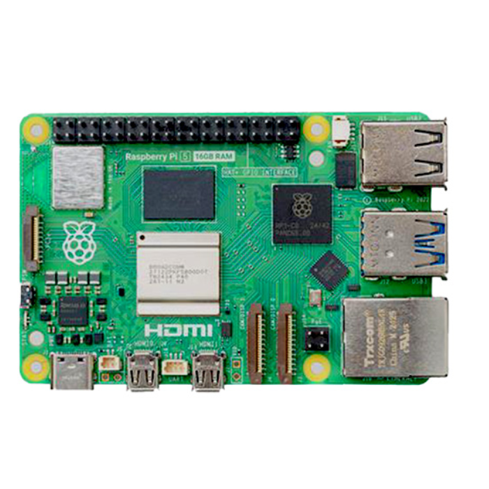 Official Raspberry Pi 5 16GB RAM – High-performance Raspberry Pi Board for advanced computing. -Robocraze