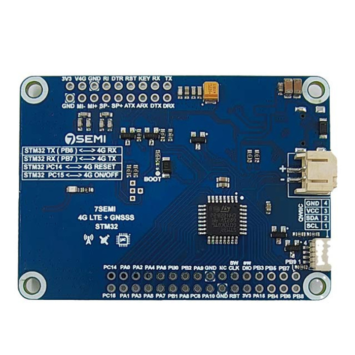 EC200U 4G LTE GNSS IoT Smart Modem with In-Built STM32 MCU - 7Semi ...