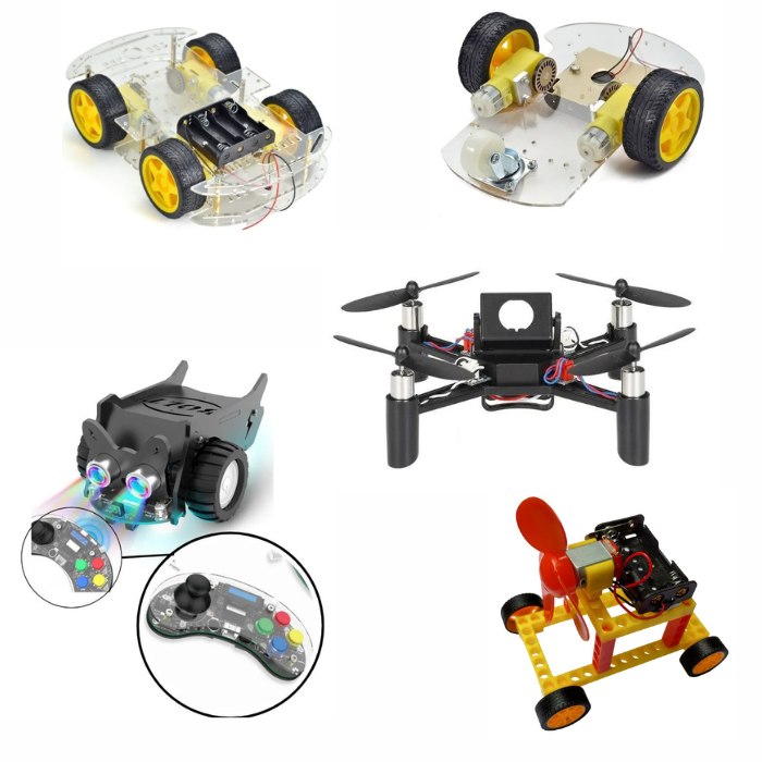 STEAM Kit for PM Shri School – Educational DIY Kits, STEM Kits, and Robot Kits for school learning - Robocraze