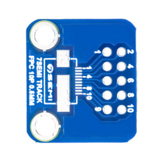 7Semi 0.5mm FFC FPC 10 Pin Adapter Board PCB Flexible Cable Breakout - Electronic Modules - Breakout Boards - Robocraze