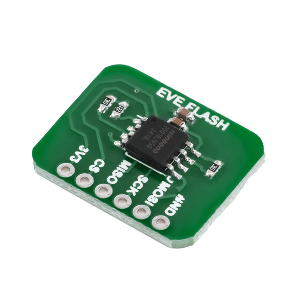 7Semi 16Mbit Serial Flash Memory SPI Breakout Board with W25Q16JVSSIQ - Electronic Modules - Breakout Boards - Robocraze
