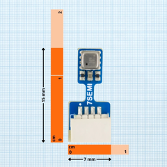 7Semi BME680 Temperature, Humidity, Pressure & Air Quality Sensor Breakout Board -Sensors -Temperature Sensors -Robocraze