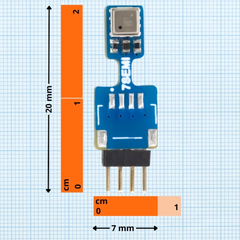 7Semi BME690 1.27mm Pitch Header I2C Air Quality Sensor Nano Breakout -Sensors -Gas Sensor -Robocraze