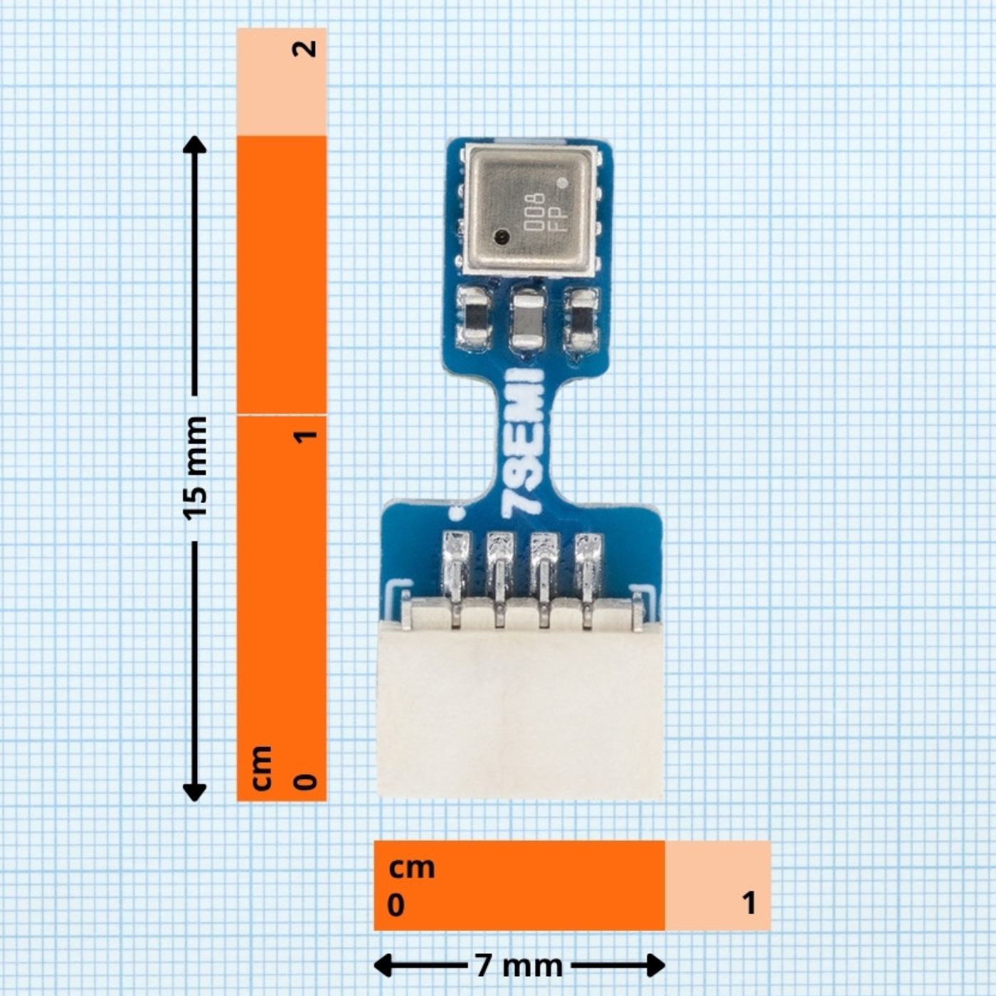 7Semi BME690 Qwiic Environmental Sensor Nano Breakout Module -Sensors -Robocraze