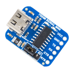 7Semi CH343 USB-C to UART Board High Speed 6Mbps Serial Module -Robocraze