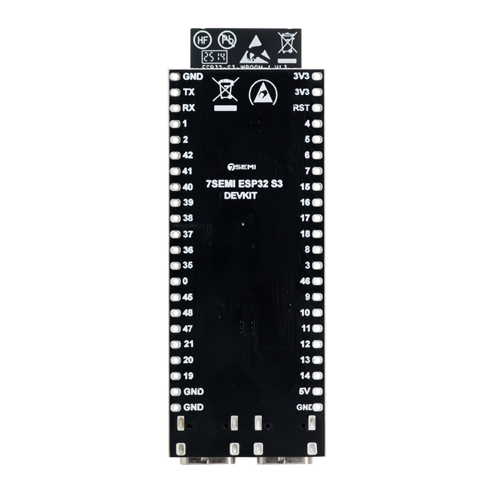 7Semi ESP32-S3-WROOM-1-N16R8 WiFi Bluetooth Module 16MB Flash 8MB PSRAM - Robocraze