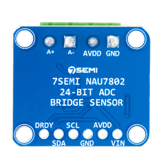 7Semi NAU7802 24bit I2C ADC Bridge Sensor Module for Weigh Scales -Electronic Modules -Breakout Boards -Robocraze