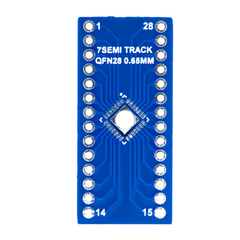 7Semi QFN28 Breakout Board Adapter PCB - Electronic Modules - Breakout Boards - Robocraze