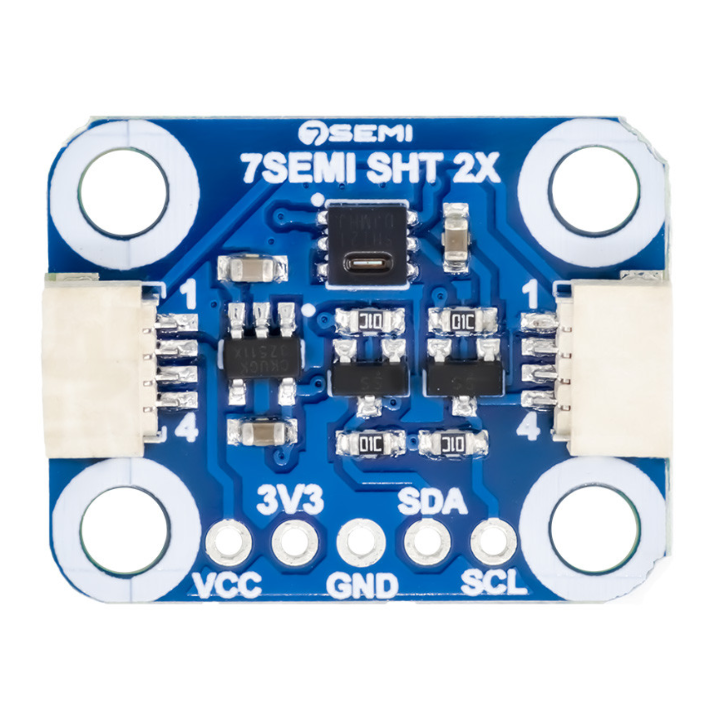 7Semi SHT21 Humidity Temperature Sensor Breakout Module I2C - Sensors - Temperature Sensors - Robocraze