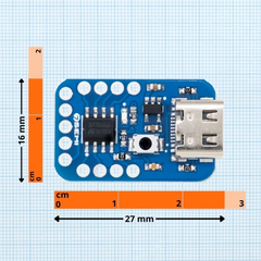 7Semi STM32C011J6M6 Micro Development Board -Development Boards -STM Boards -Robocraze