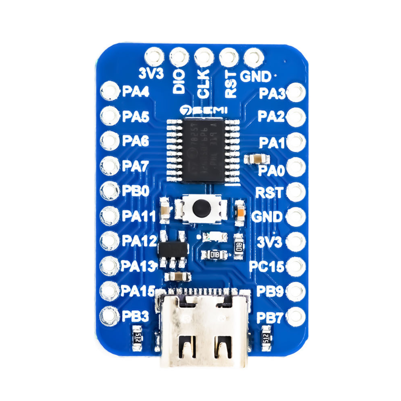 7Semi STM32G050F6P6 STM32 Mini Development Board - Development Boards - Robocraze