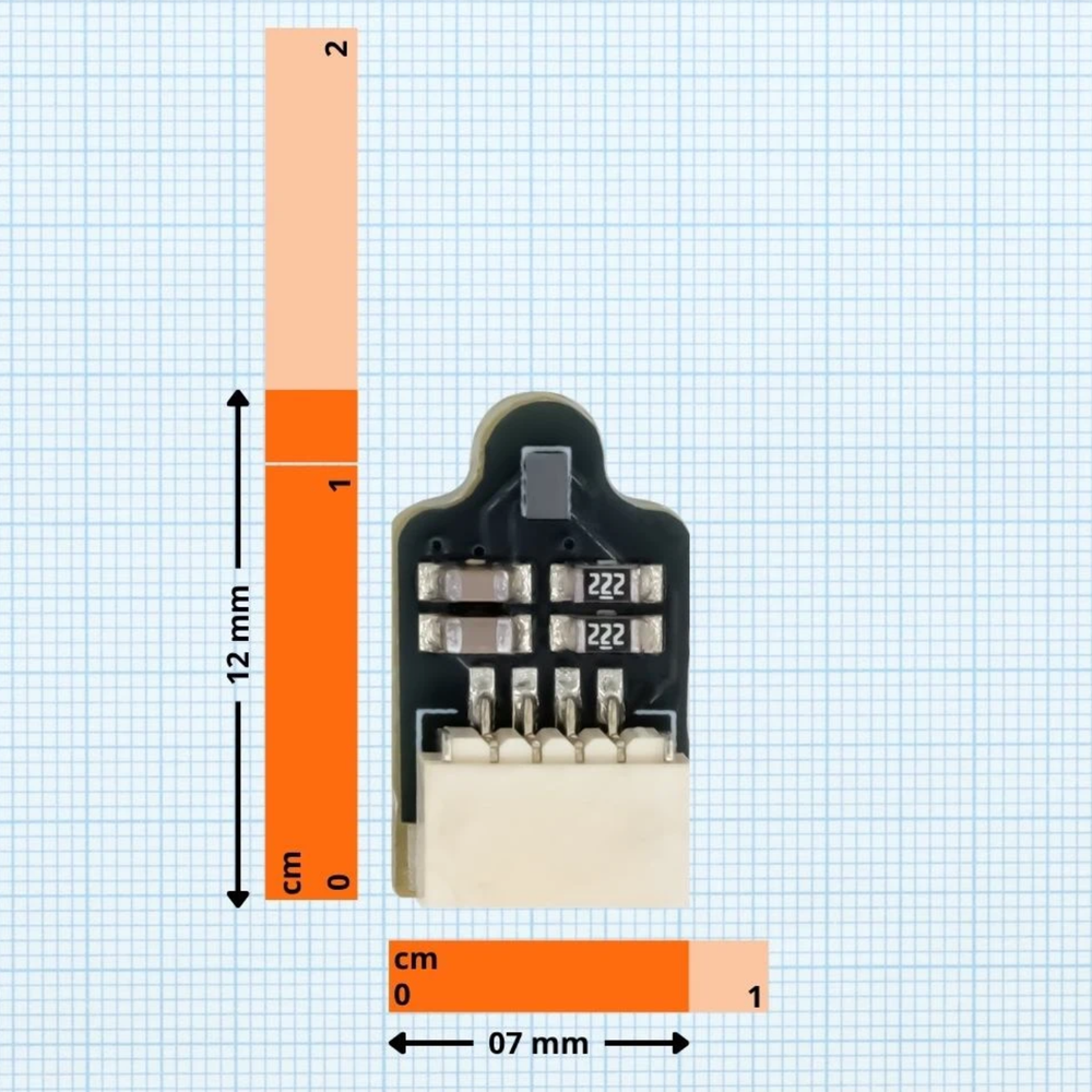 7Semi TMP119 Digital Temperature Sensor Mini Module High Accuracy ±0.08°C I2C -Sensors -Temperature Sensors -Robocraze