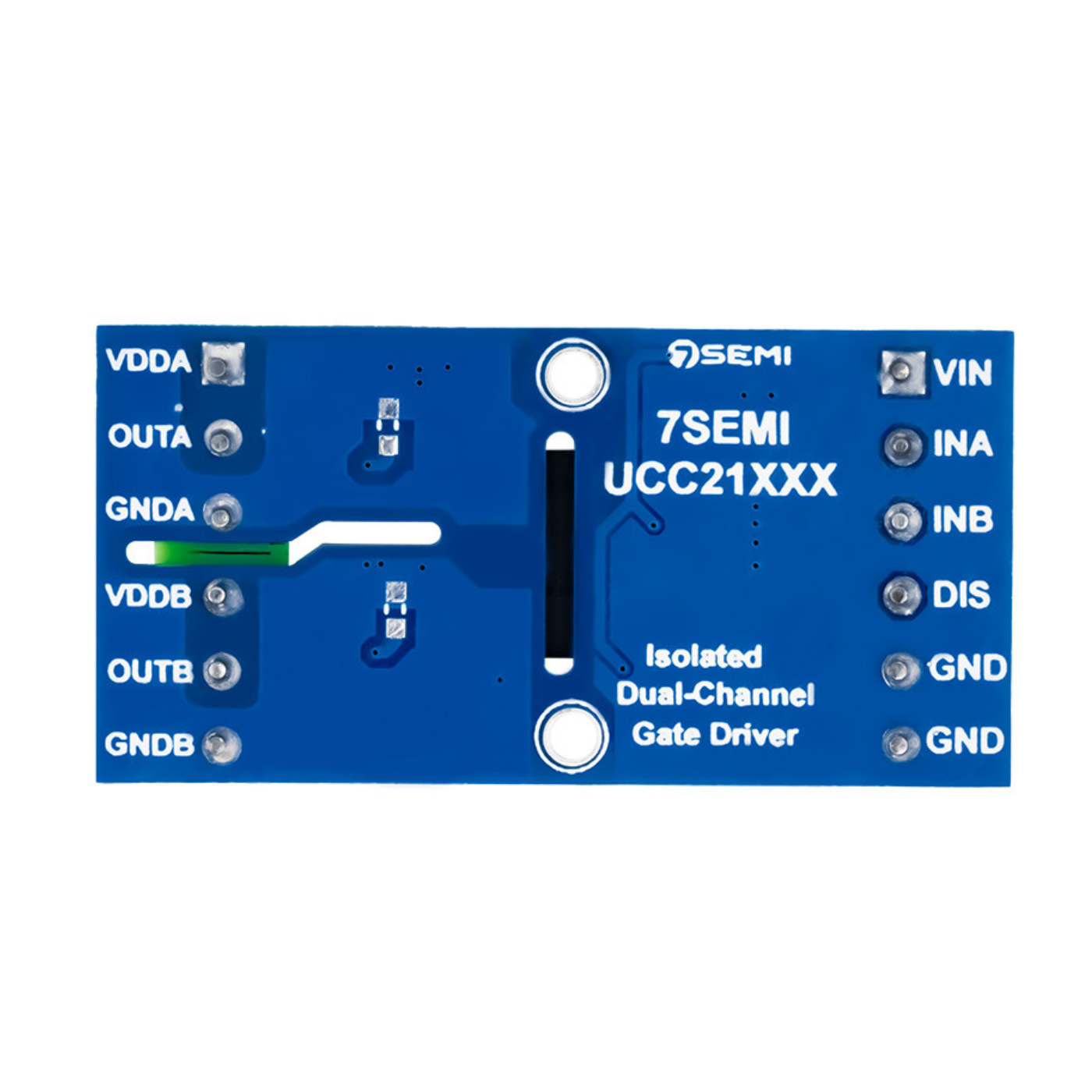 7Semi UCC21330 Dual-channel Isolated Gate Driver Breakout Board -Electronic Modules -Breakout Boards -Robocraze
