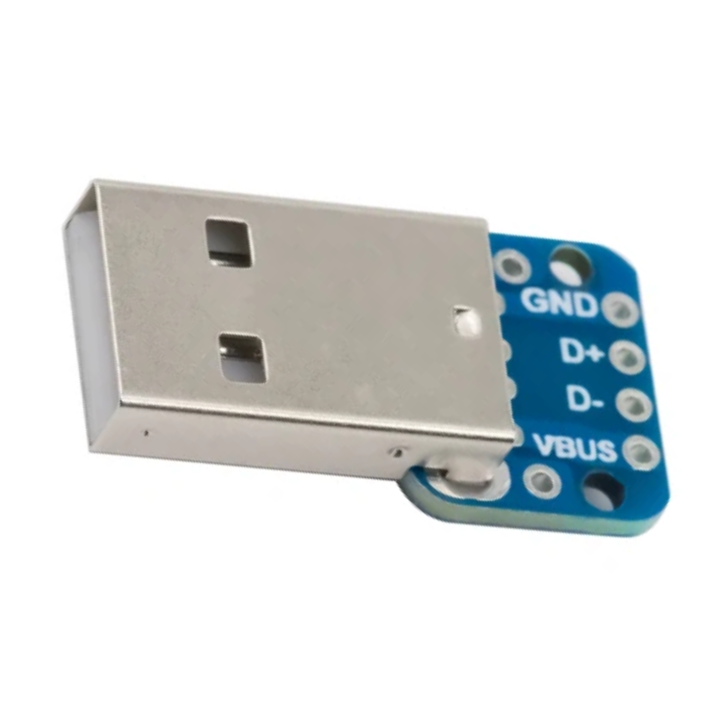 7Semi USB Type-A Male Breakout Board Module - Electronic Modules  - Breakout Board - Robocraze