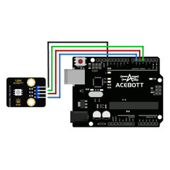 ACEBOTT Easy-Plug RGB LED Module for ESP32 & Arduino -Electronic Components -LEDs -Robocraze