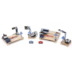 ACEBOTT QE036 Intelligent Transportation STEM Education Kit with ESP32 - Robocraze