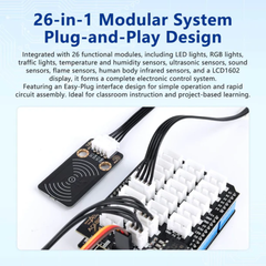 ACEBOTT QE202 ESP32 Advanced Electronic Sensor Project Learning Kit 26-in-1 - Robocraze