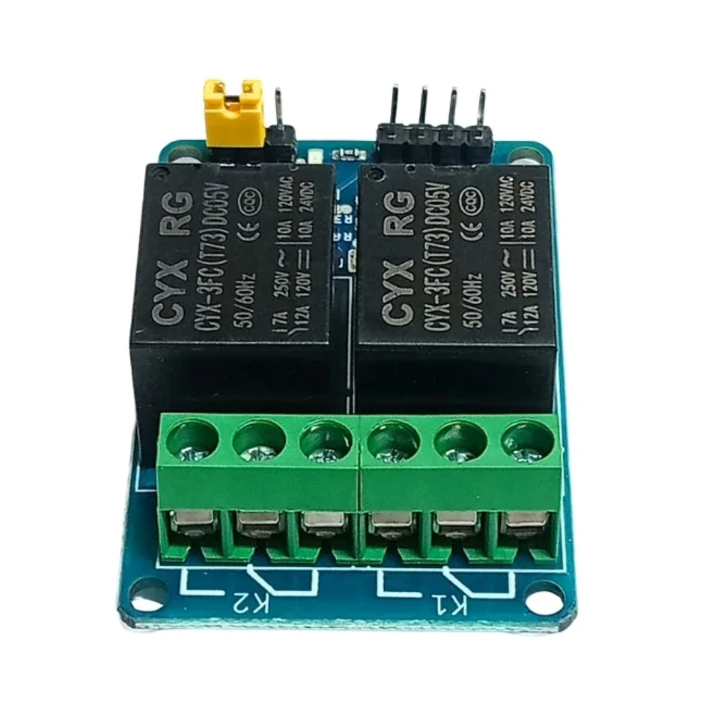 ADIY 2 Channel 5V Relay Module for Arduino and Microcontroller Projects - Electrical Modules - Relays - 5V Relays - Robocraze
