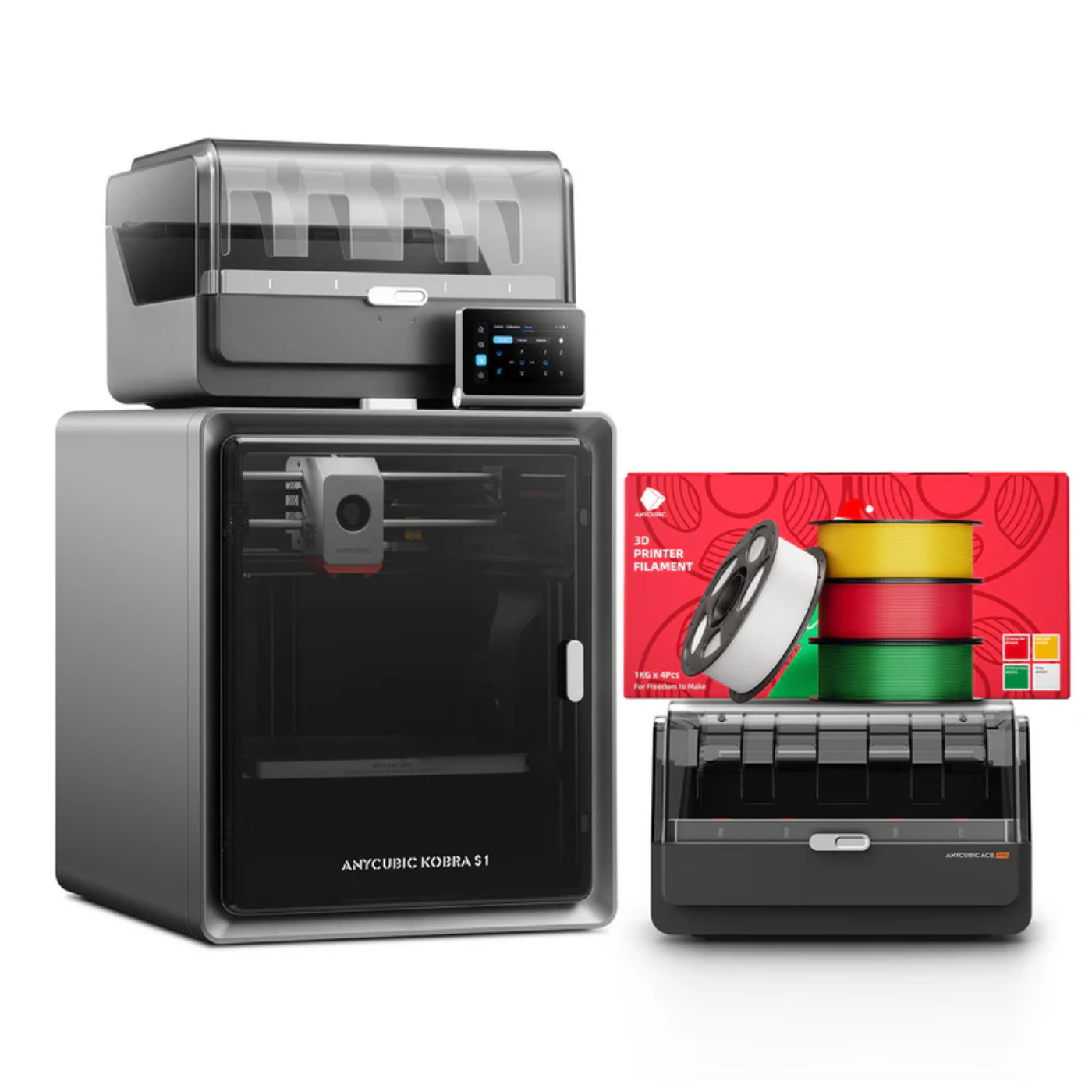 Anycubic Kobra S1 Combo 3D Printer – EU Plug -3D Printers -Robocraze