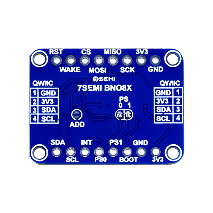 BNO085 9-DOF IMU Orientation Qwiic Fusion Breakout -7Semi -Electronic Modules -Breakout Boards -Robocraze