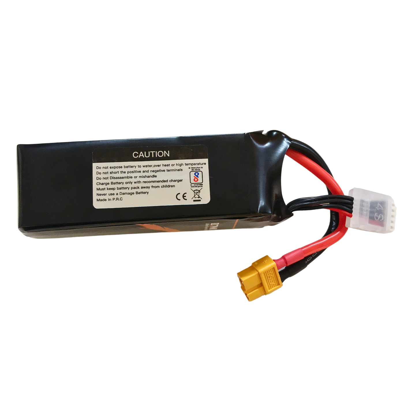 Bonka 14.8V 2200mAh 25C LiPo Battery Pack for RC Cars, Drones & Aircraft -Batteries & Power Supply -LiPo Battery -Robocraze