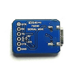 CH340C USB Type C to TTL Serial Converter Breakout Board -7Semi -Electronic Modules -Breakout Boards -Robocraze