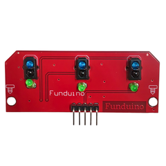 3 Channel IR Infrared CTRT5000 Line Detection Module – Compact IR sensor for robotics. -IR Distance Sensor -Robocraze