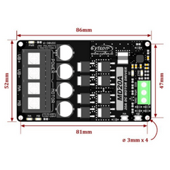 Cytron 20Amp 6V-30V DC Motor Driver -Motors & Mechanical -Motor Drivers -Robocraze