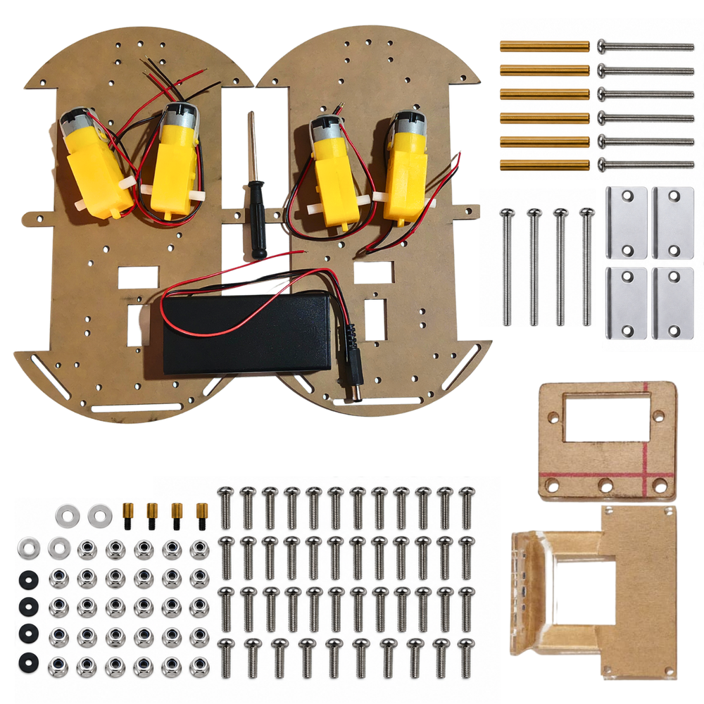 DIY Uno Project Smart Robot Car Kit V3.0 -DIY Kits -Robotic Kits -Robocraze