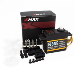 EMAX ES3005 4.8V-6V 42gm Analog Servo Waterproof with Metal Gears -Motors & Mechanical -Servo Motors -Robocraze