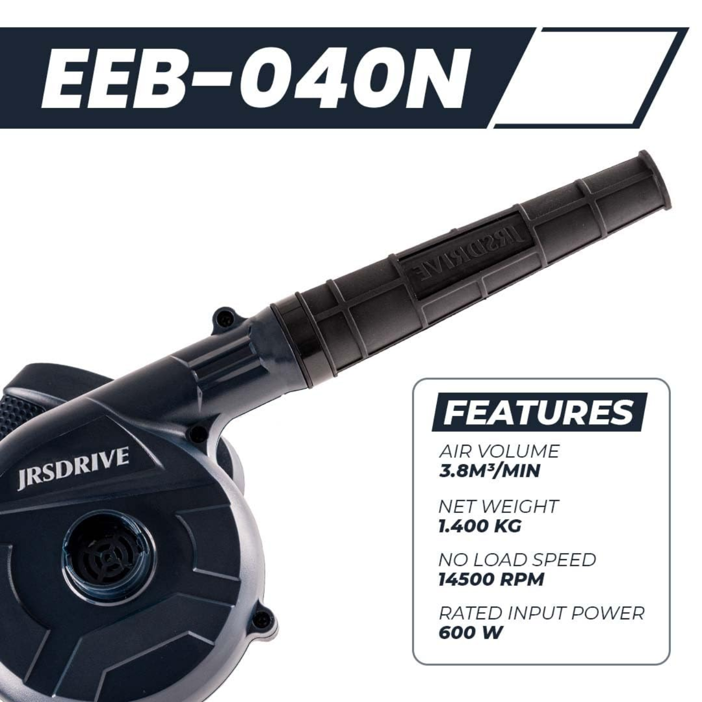Eastman EEB040N Professional 600 W 14500 RPM Electric Air Blower for Dust Cleaning -Tools & Instruments -Hand Tools -Robocraze