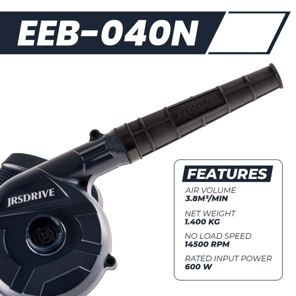 Eastman EEB040N Professional 600 W 14500 RPM Electric Air Blower for Dust Cleaning -Tools & Instruments -Hand Tools -Robocraze
