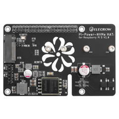 Elecrow M.2 NVMe & PoE+ Hat Expansion Board for Raspberry Pi 5 -Raspberry Pi -Hats -Robocraze