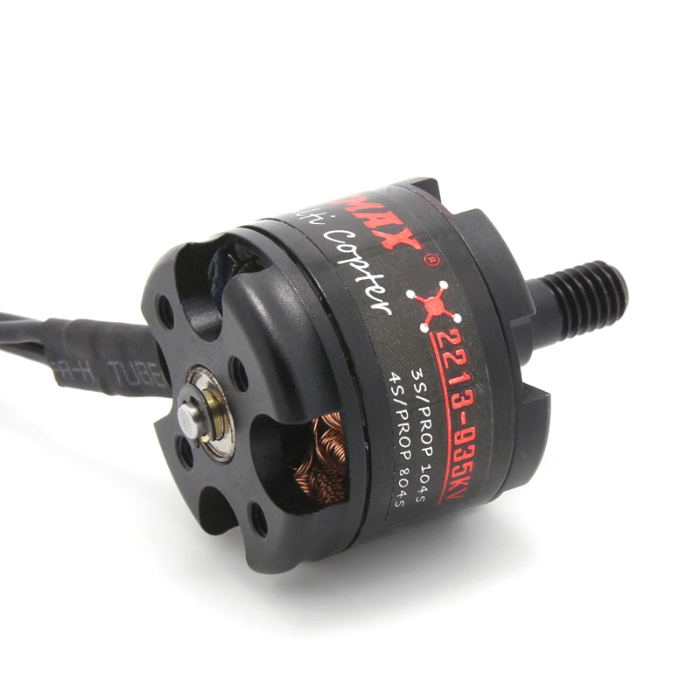 Emax MT2213 935kva Brushless Motor with 1045 Propeller (1 pair) -Drones Parts -Drone Motors -Robocraze