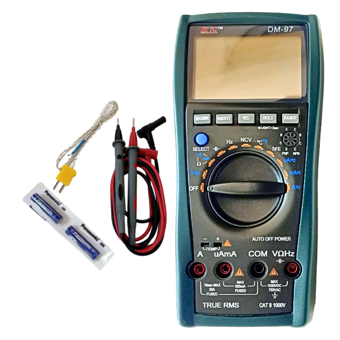 HTC DM-97 Digital Multimeter-Robocraze